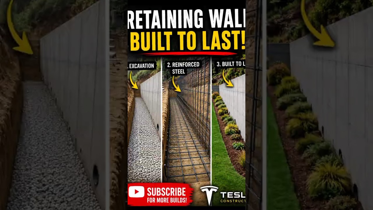Retaining Wall Construction Fundamentals