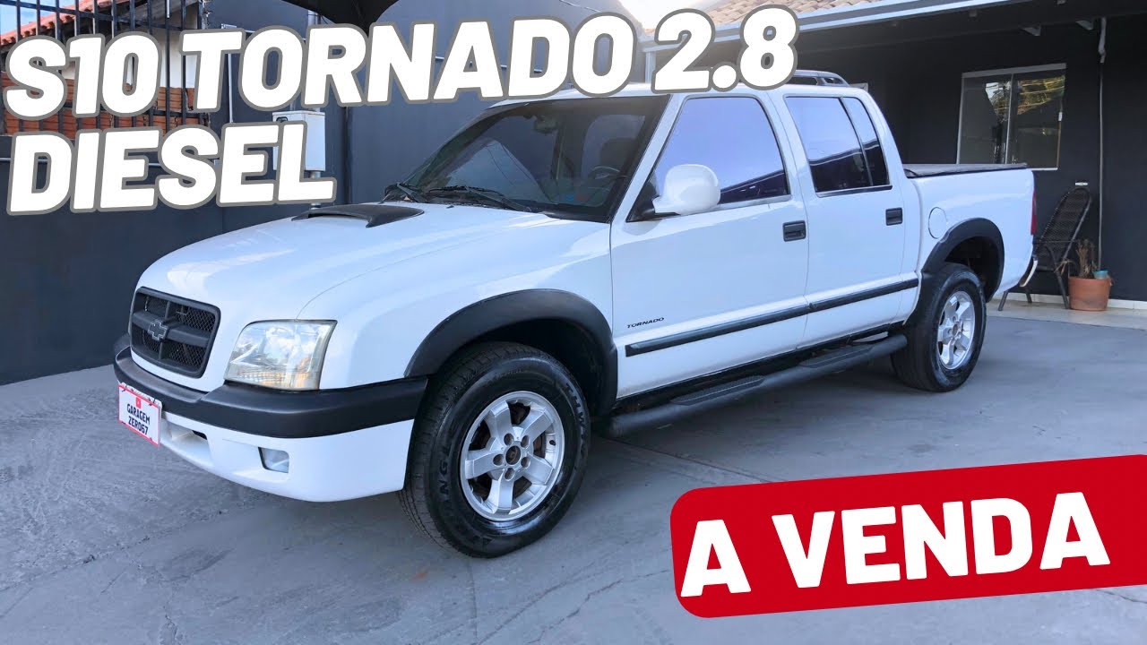 Chevrolet S10 Tornado 2.8 4x4 Turbo Diesel 2007 A venda! #chevrolets10 ...
