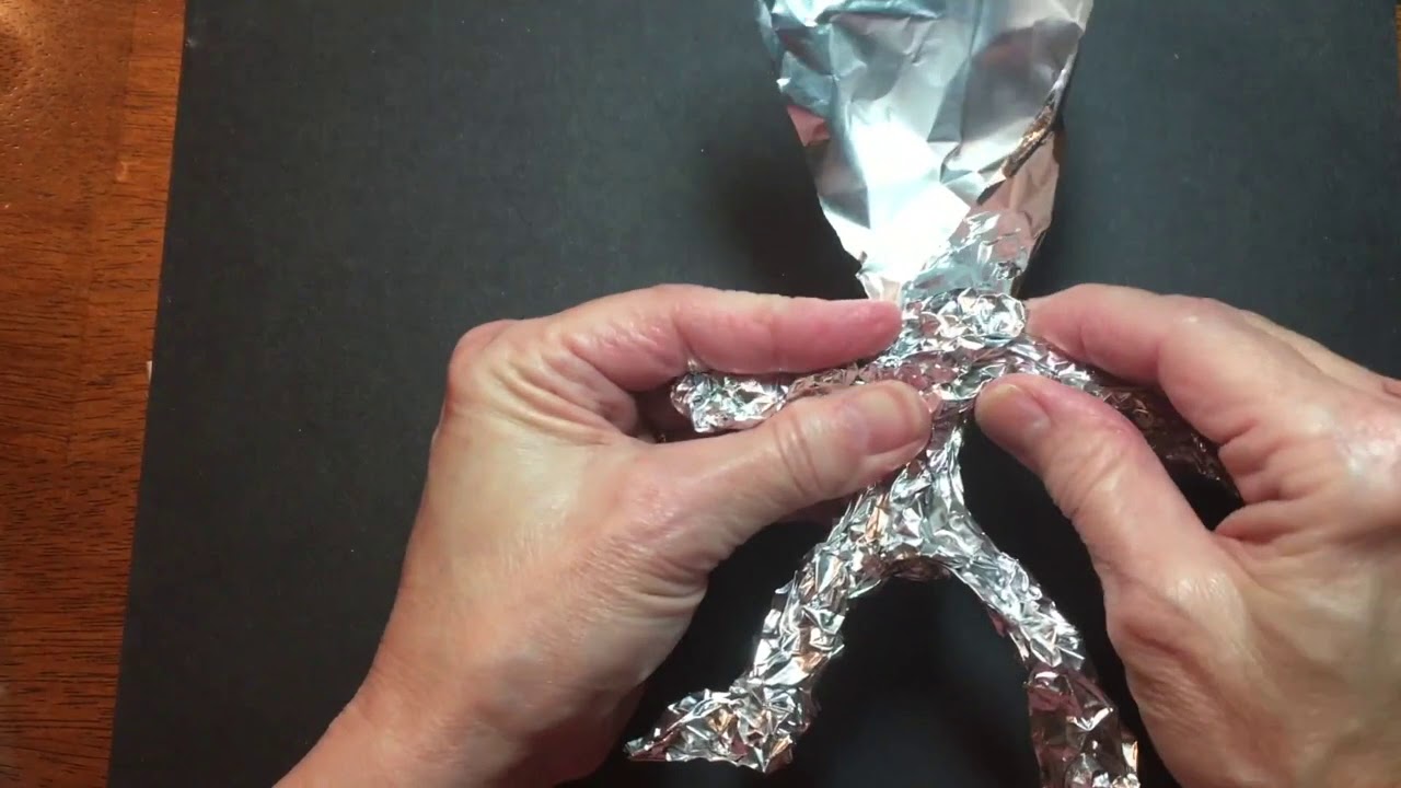 Foil Figure Sculpture YouTube