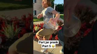 Fart Jar Prank Part 5 😂 #shorts