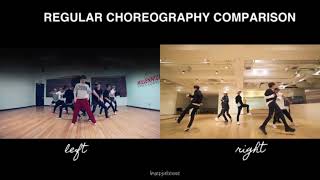 Regular Choreography Comparison | NCT 127 x WayV