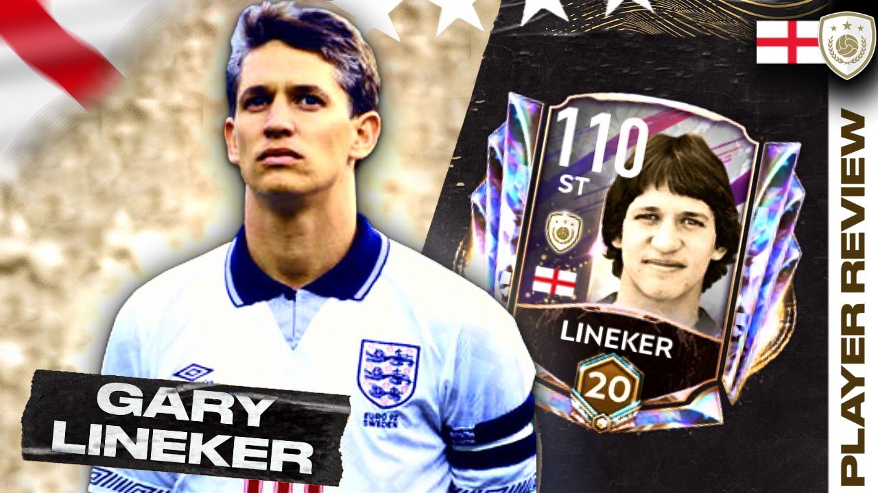 FIFA MOBILE 21 - BARCELONA & TOTTENHAM LEGEND GARY LINEKER | GAMEPLAY AND REVIEW 💪🥶
