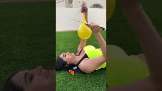 Lana Rose After Workout Injoy Play With Bloon Shorts