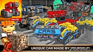 BLOCKY CARS ONLINE - como armar un tanque (version pesada) screenshot 3