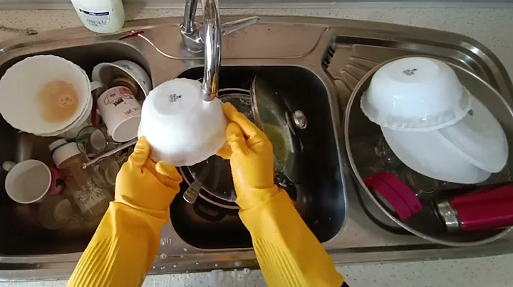 💧 "ASMR Dishwashing for Sleep | Water Sounds & Soft Sponge Scratching 🍽️