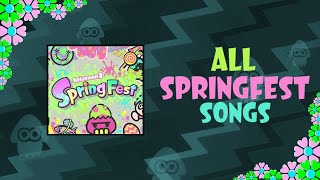 All Springfest Songs - Splatoon 3