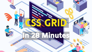 Learn CSS Grid In 28 Minutes For Beginner In Hindi || CSS Grid Layout Design