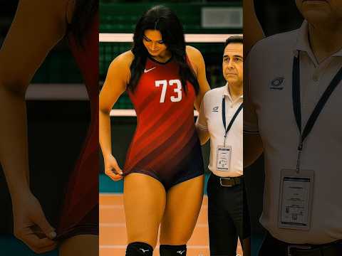 10ft+ Volleyball Player Steals the Spotlight with Dance Performance #ai #dance #tall #athlete