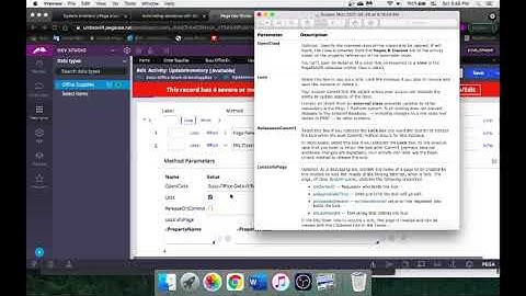 PEGA: Update Database Inventory Using Activity