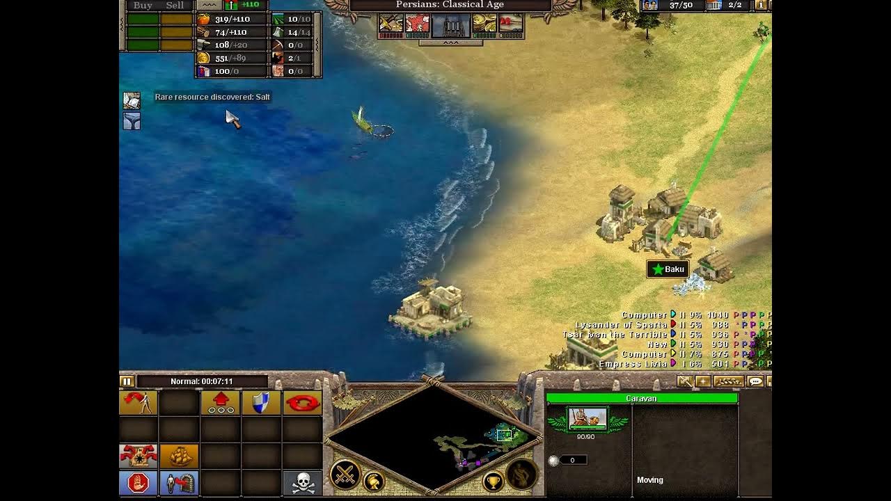 How to Play Rise of Nations Against 5 Enemies Diplomacy Games PUBG
