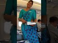Inflight entertainment in business class srilankan airlines 