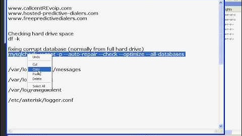 Vicidial, Vicidialnow, Vicibox Recording/ database maintenance Video 2 of 2