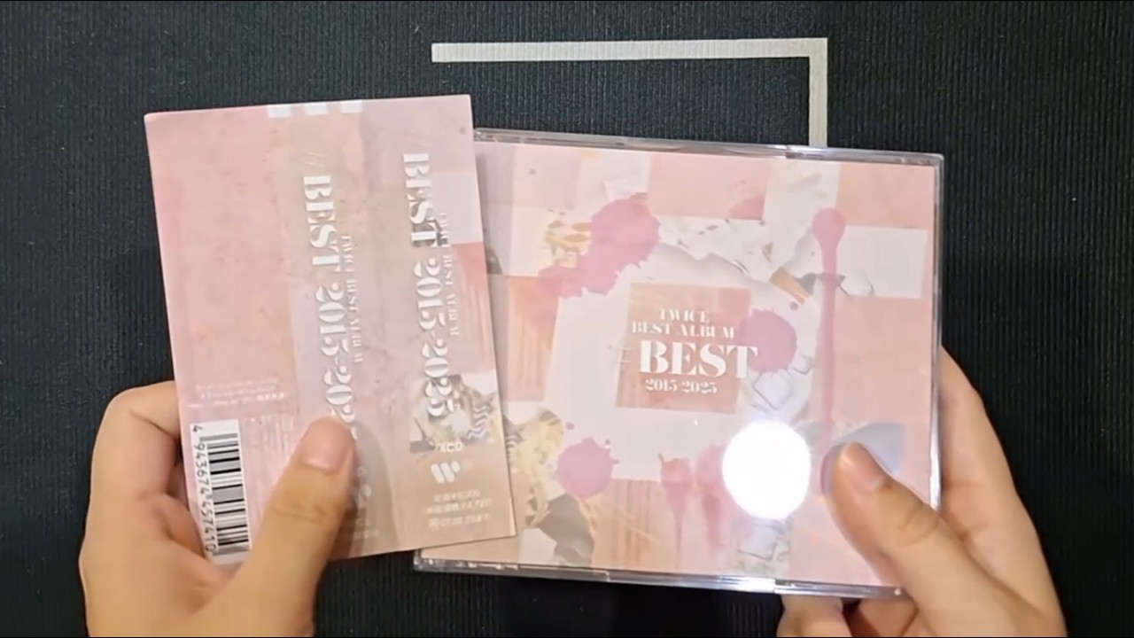 TWICE JAPAN BEST ALBUM『#BEST 2015-2025』｜通常盤｜Unboxing - YouTube