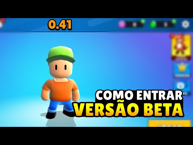 COMO ENTRAR NA VERSÃO BETA DO STUMBLE GUYS 