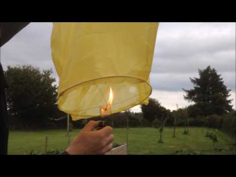 How To Launch a Chinese Sky Lantern