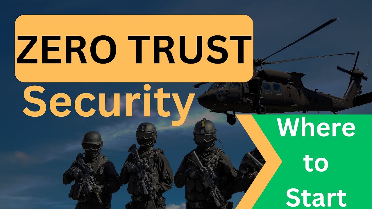 Zero Trust Security Model Explained (how to apply Zero Trust) - YouTube