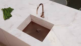 Seamless AXIX Sink Installation ‐ Made with Corian Benchtops