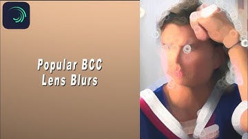 How to get bcc lens blur in Alight Motion with preset XML | alight motion tutorial
