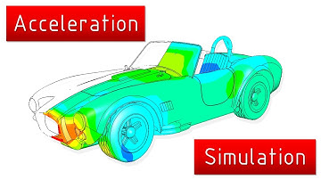 Creating and Running a Simulation to Calculate Speed and Acceleration of Sportscars