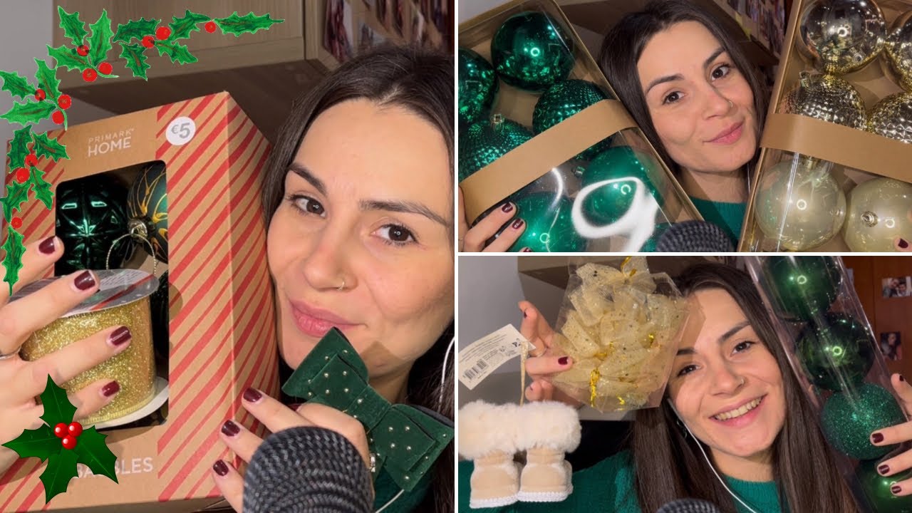 ASMR ita | COME DECORERÒ L’ALBERO DI NATALE? 🎄