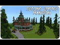 Minecraft second empire mansion tutorial with interior part 13