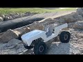 TFL 66’ Ford Bronco RC R/C Custom Crawler First Test Crawl Part-2 Axial Vanquish