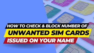 How to Detect &amp; Block Unwanted SIM Cards Issued in Your Name [Audio: Hindi | Subtitle: English]
