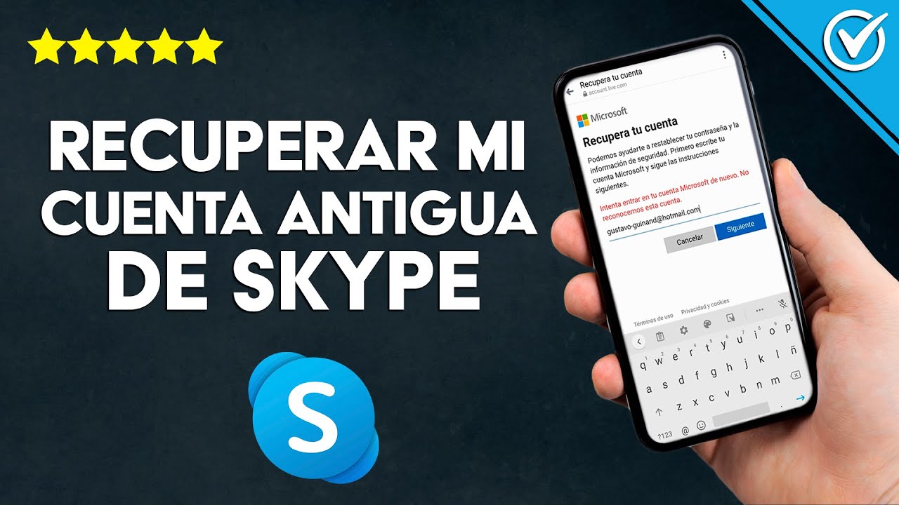 Cómo Recuperar mi Cuenta Antigua de Skype con Nombre de Usuario si