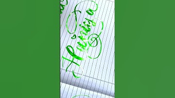 Haniya ❤️  || Comment your name..|| #viral short #cursive #cursive-handwriting #viralshorts #shorts