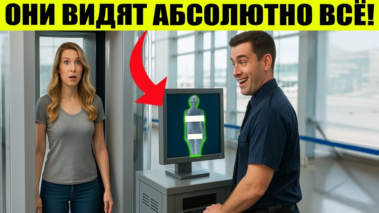Что РЕАЛЬНО Видно в Сканере Аэропорта? (шокирует)