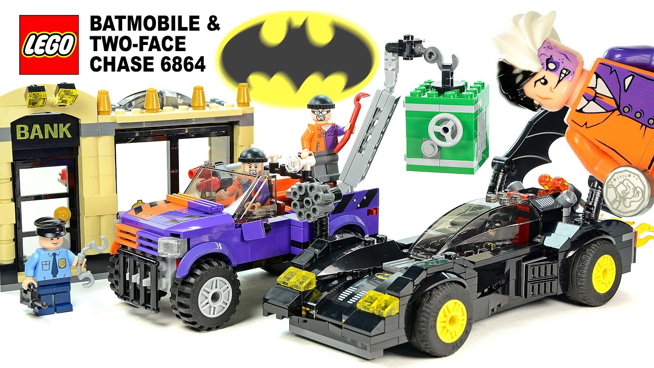 Måned th Portal LEGO® Batman: The Batmobile & The Two-Face Chase 6864 DC Comics Super  Heroes - YouTube