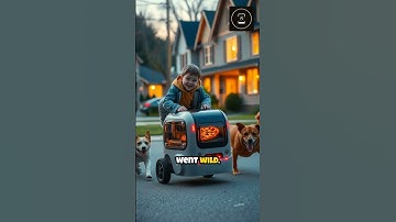 I Got Pizza Delivered by a Robot 🤖🍕… And You Won’t Believe What Happened