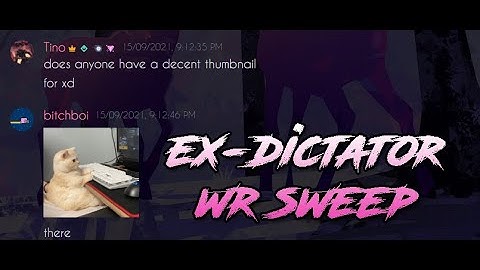Hitman 3 - The Ex-Dictator (Elusive Target) - WR Sweep (ANY%, SA and SASO)