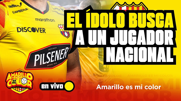 🔴 #ENVIVO | ⚫🟡 EL ÍDOLO BUSCA A UN JUGADOR NACIONAL 🟡⚫