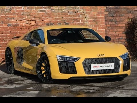 YR16URW  AUDI R8 V10 PLUS QUATTRO YELLOW 2016, Leeds Audi