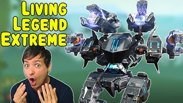 Brutal LIVING LEGEND Gauss & Volt HAWK Gameplay Mk2 Maxed War Robots WR