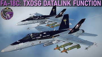 FA-18C Hornet: TXDSG Target Assignment Function Tutorial | DCS WORLD