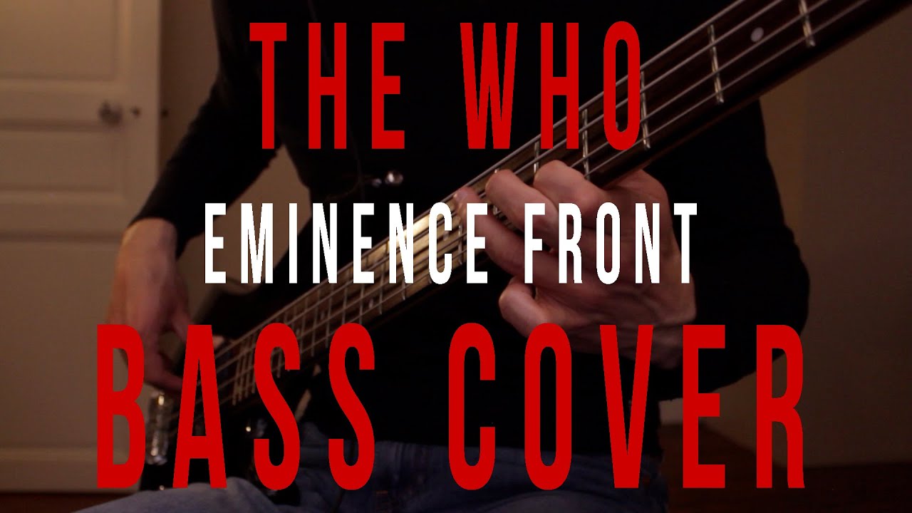 Eminence Front Bass Cover
