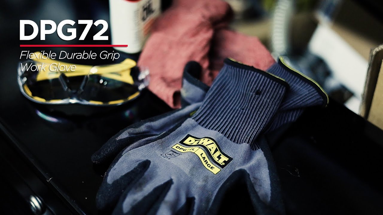 DeWalt DPG72 Flexible Durable Grip Work Gloves