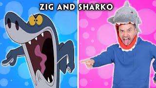 Zig and Sharko In Real Life! - Parody The Story Of Zig & Sharko | Zig & Sharko's Funniest Moments