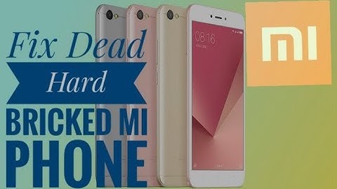 How To Fix (Hard Bricked) Dead Xiaomi Phone | Using EDL Method | No Box