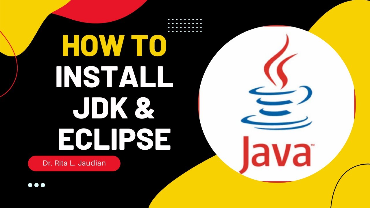How to Create Java Program using JDK and Eclipse - YouTube