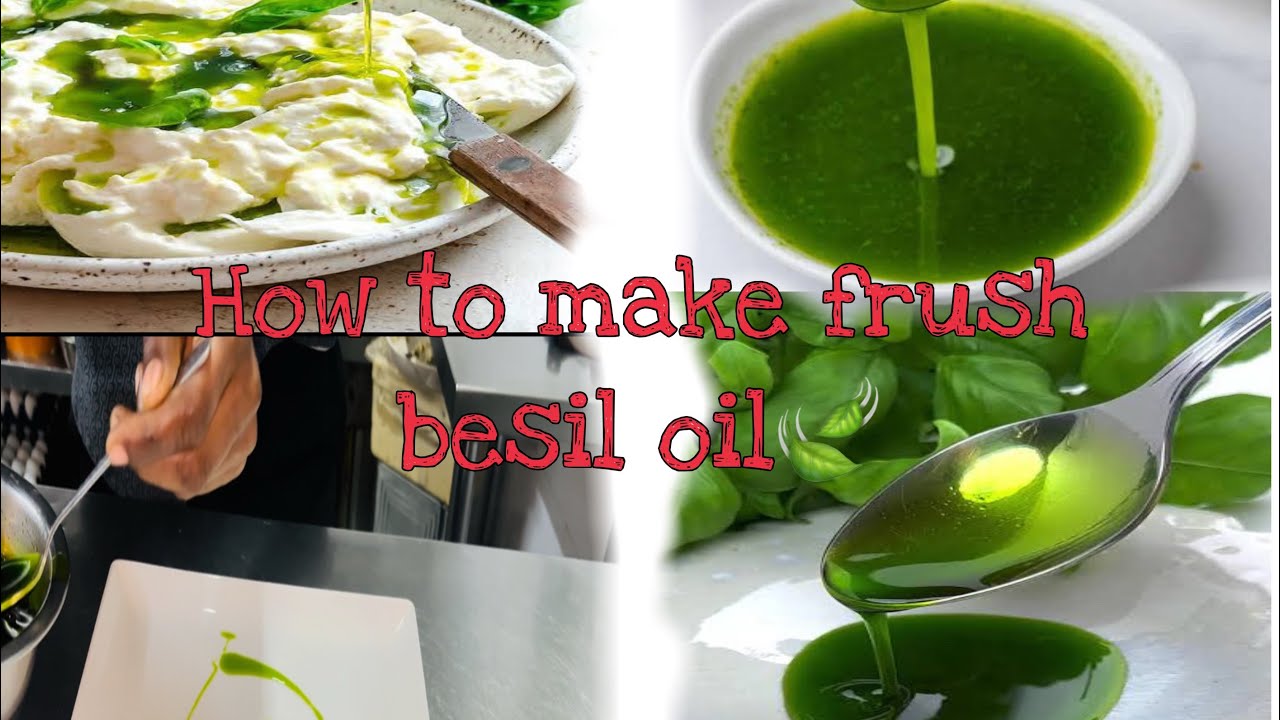 How To Make Frush Besil Oil🍃बेसिल आयल कैसे बनाये 