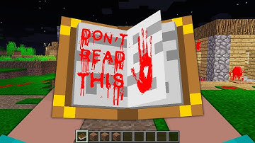 NEVER READ THIS BOOK in MINECRAFT! NOOB vs PRO! Challenge in Minecraft Animation!