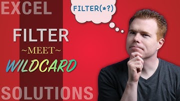 Using Excel’s Wildcards with the FILTER Function