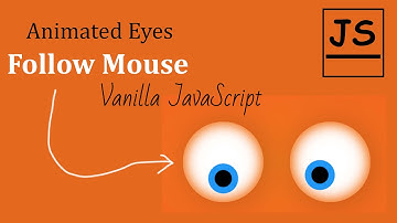 Animated Eyes Follow Mouse Cursor 01