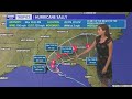 10 PM Hurricane Sally Update: Path moving east, storm stalling in the Gulf