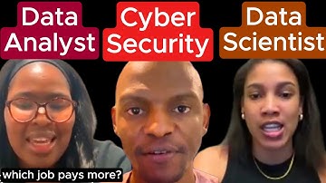 🔥 Cybersecurity vs Data Analyst vs Data Scientist in 2025 | Which career pays more?