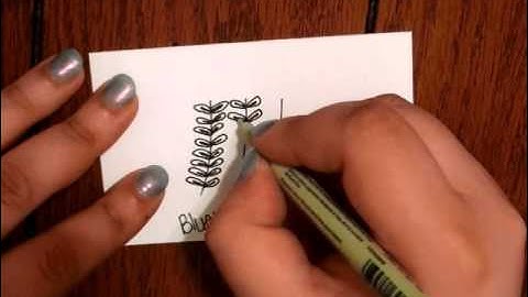 Tangle Tutorial   Bluebonnets