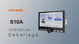 Vidéo de déballage de l'autoradio Huadio | Autoradio Single Din S10A